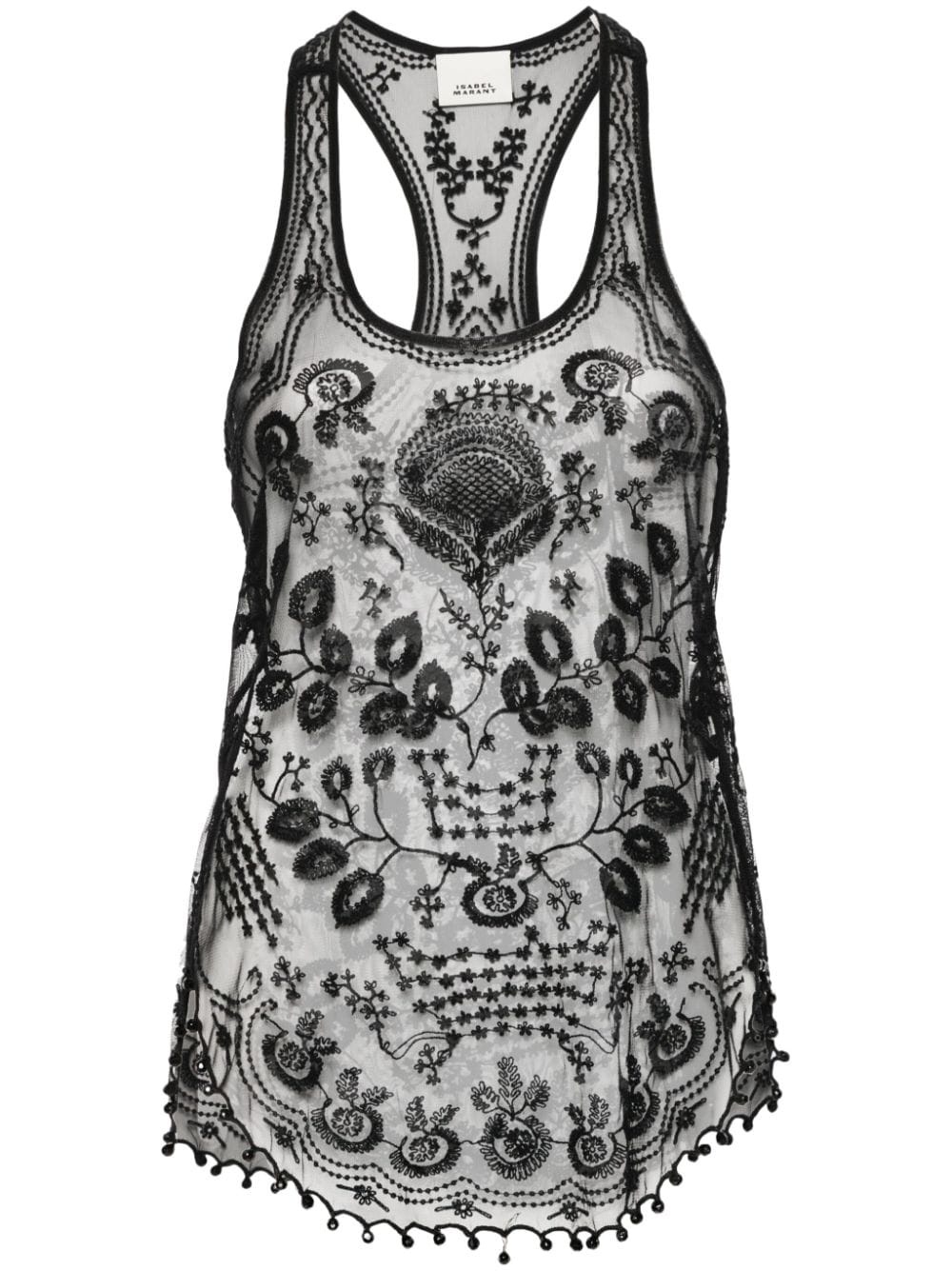 Violette mesh tank top - 1