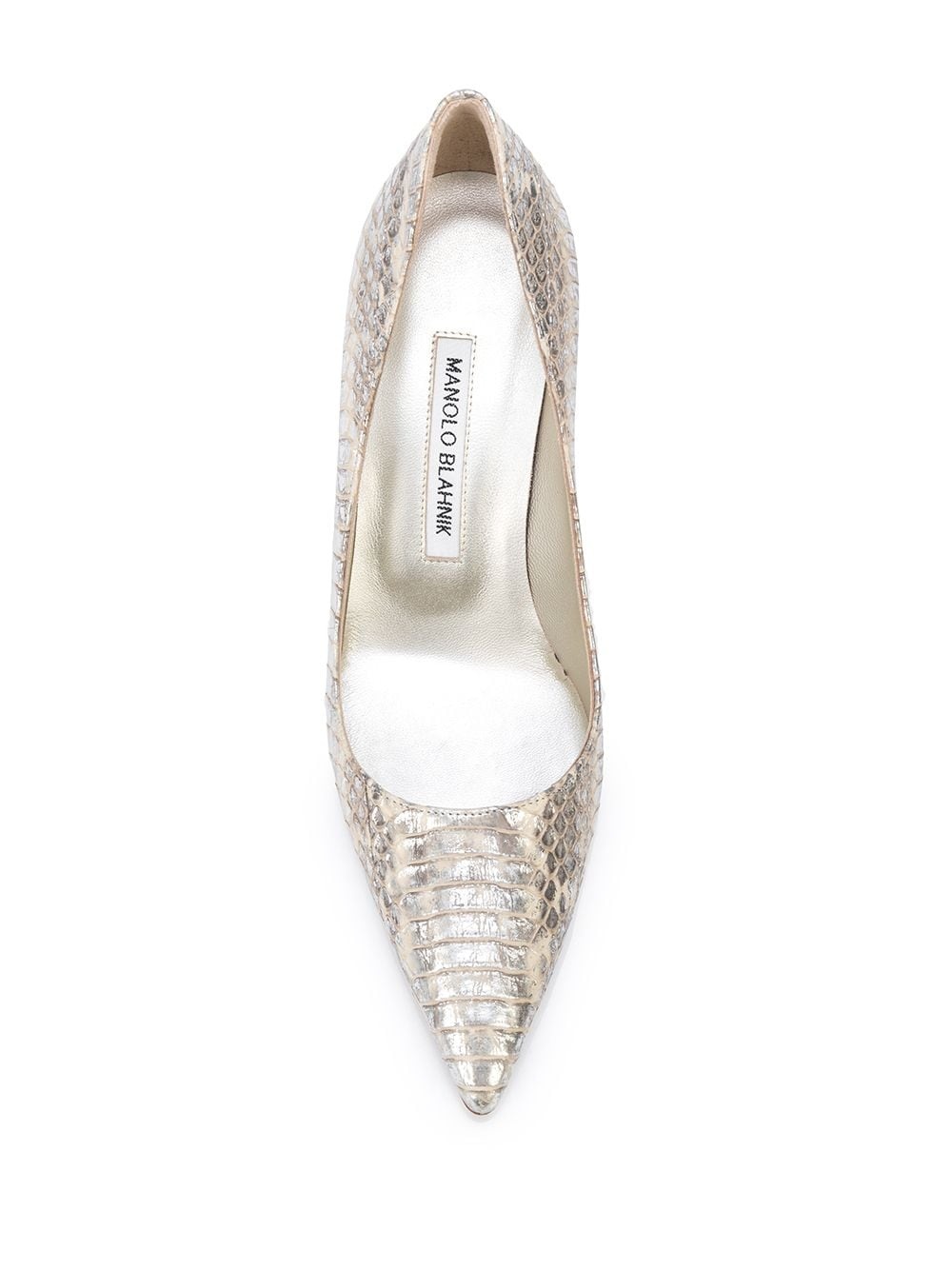 Lisa snakeskin-effect pumps - 4