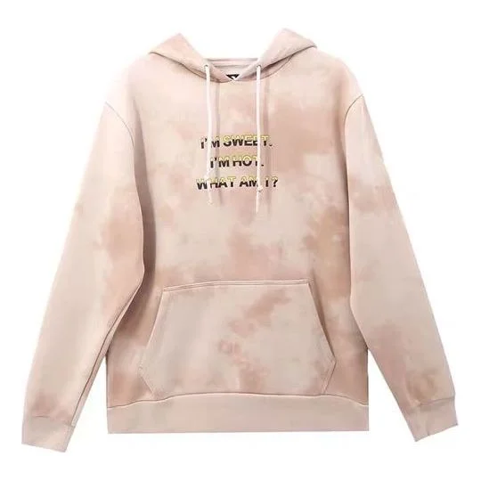 Men's Converse Tie Dye Gradient Casual Sports Pullover Pink 10021586-A02 - 1
