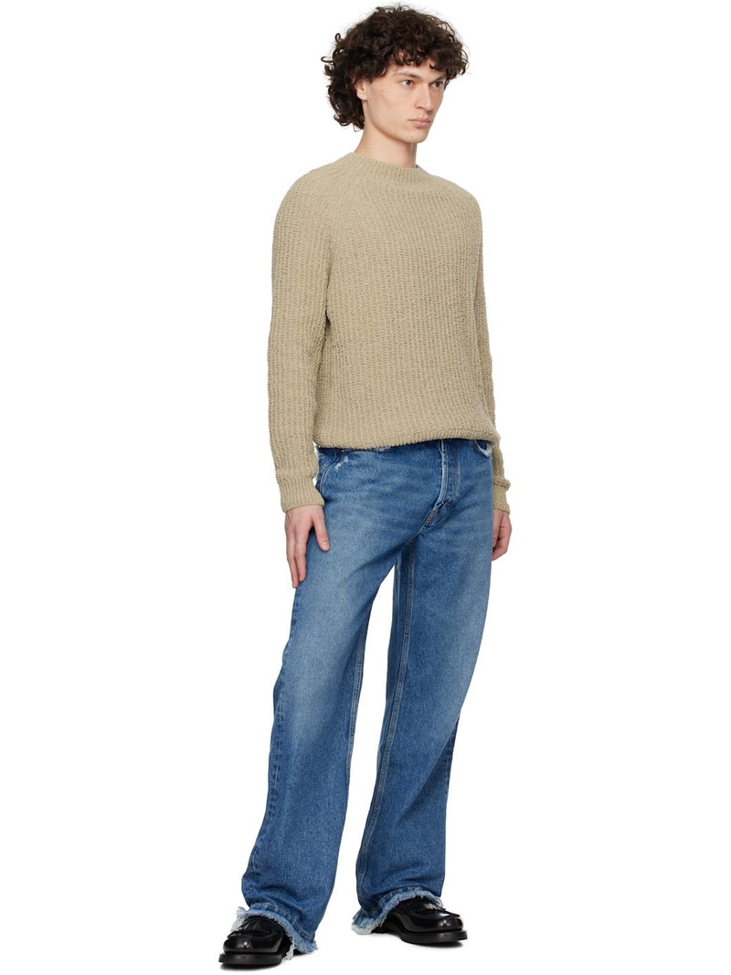 Séfr Blue Frayed Cut Jeans outlook
