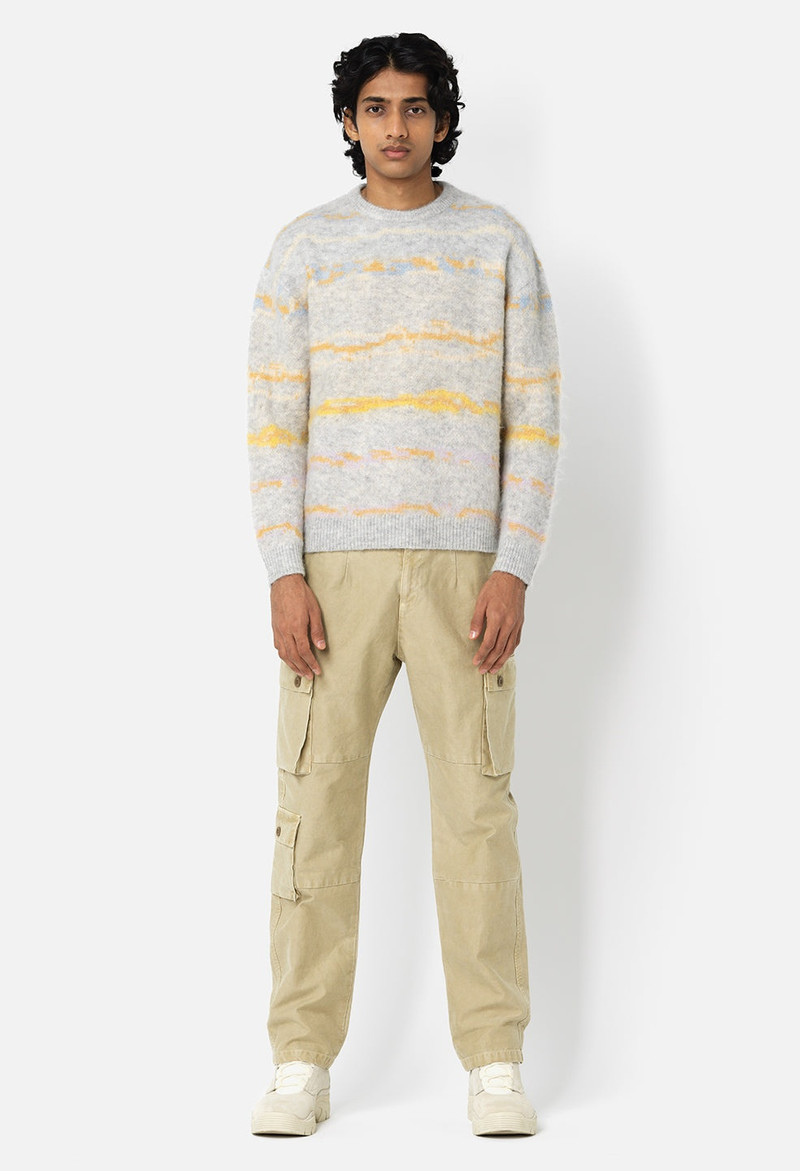 John Elliott MOHAIR JACQUARD CREW outlook