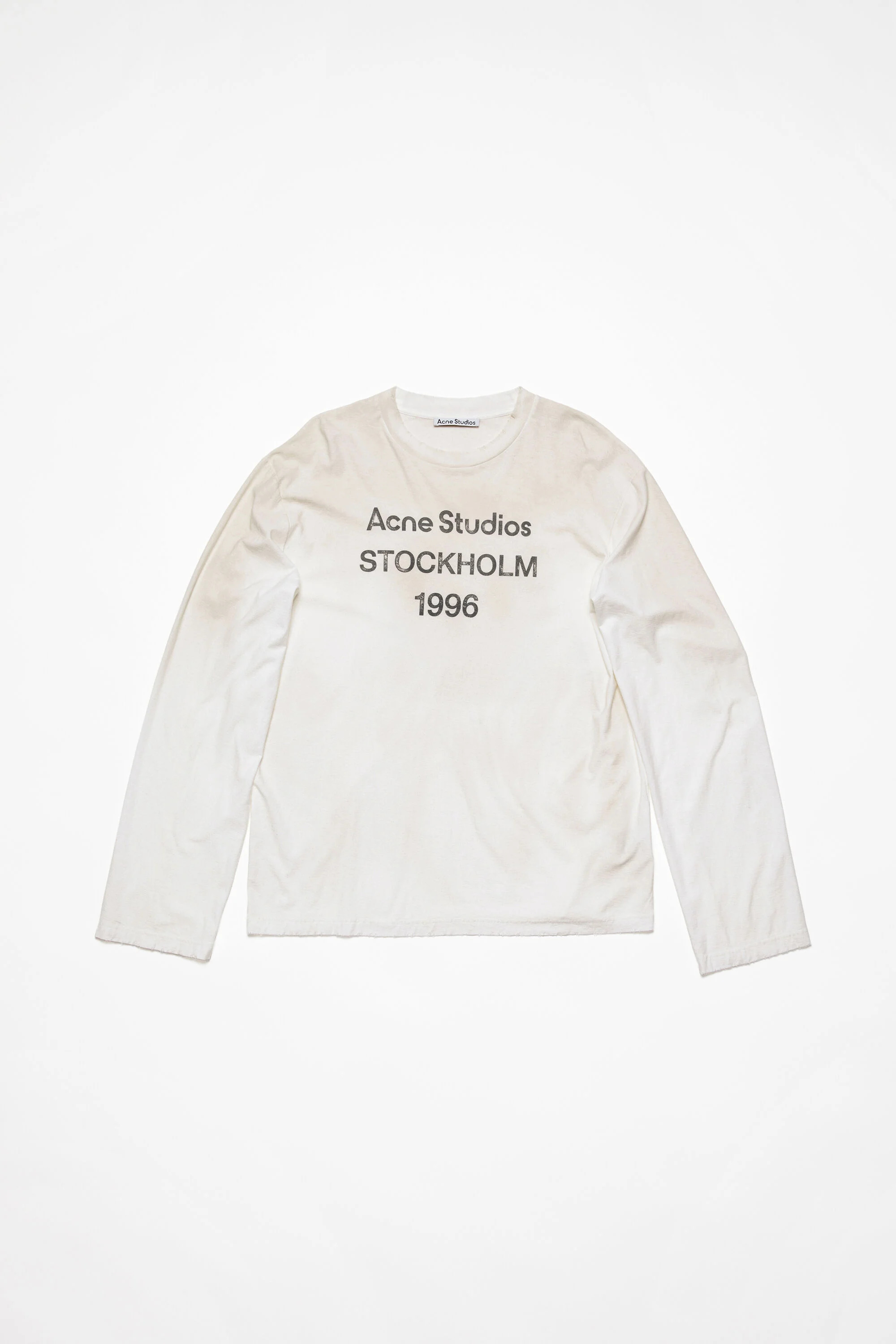 Logo t-shirt - Relaxed fit - Dusty white - 5
