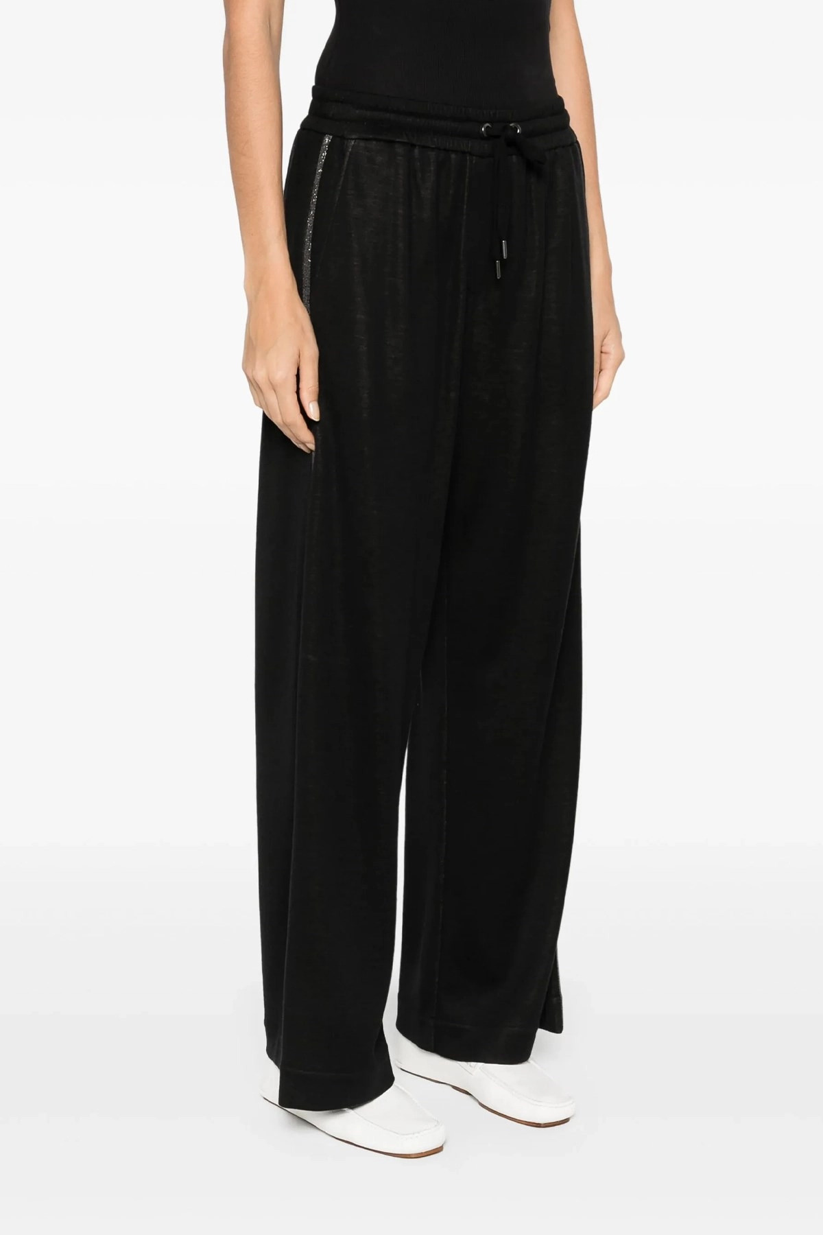 'Shiny Trims' joggers - 2