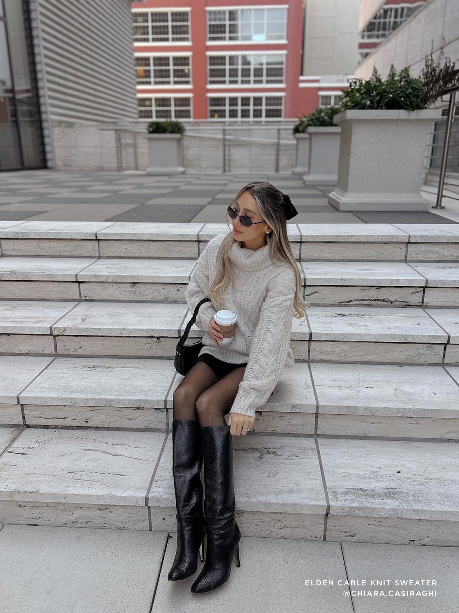 The Elden Cable Knit Sweater - 9