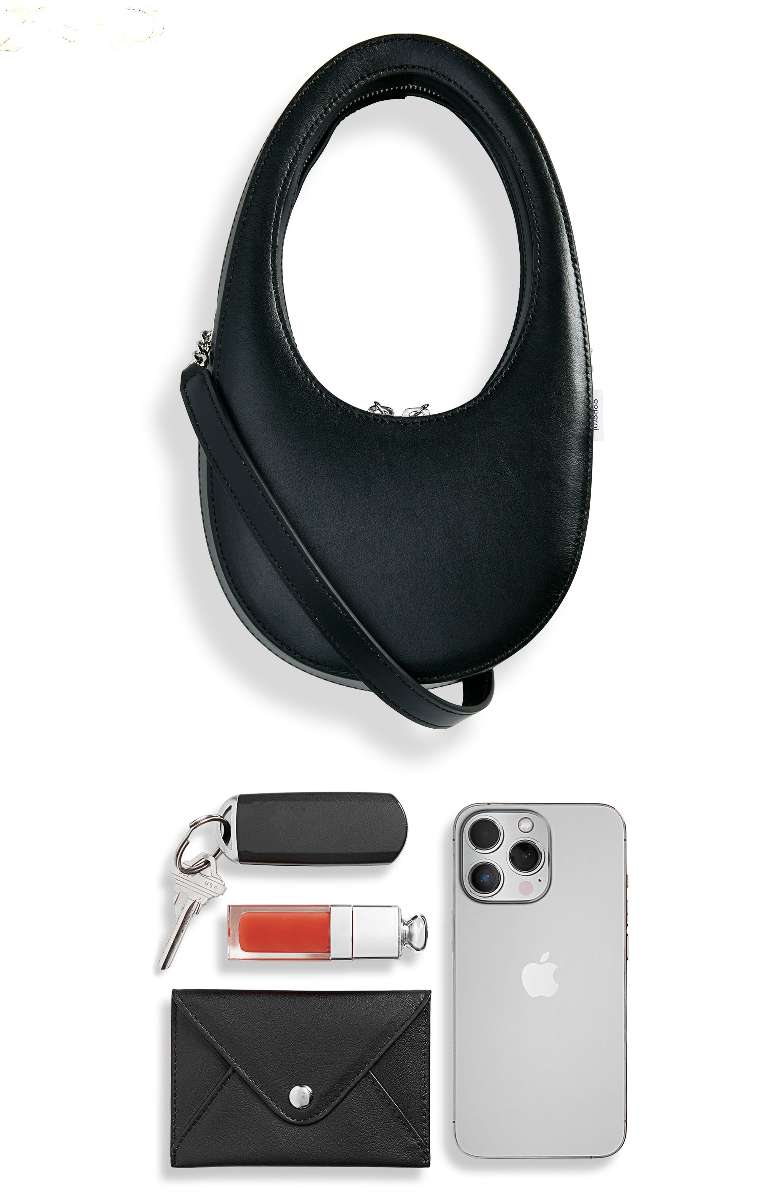 Mini Swipe Leather Crossbody Bag - 4