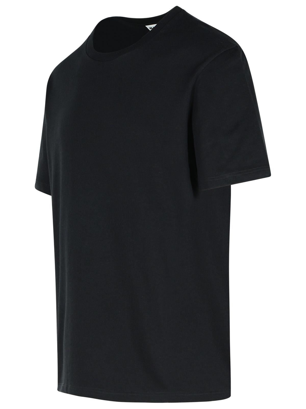 Jil Sander Black Cotton T-Shirt Men - 2