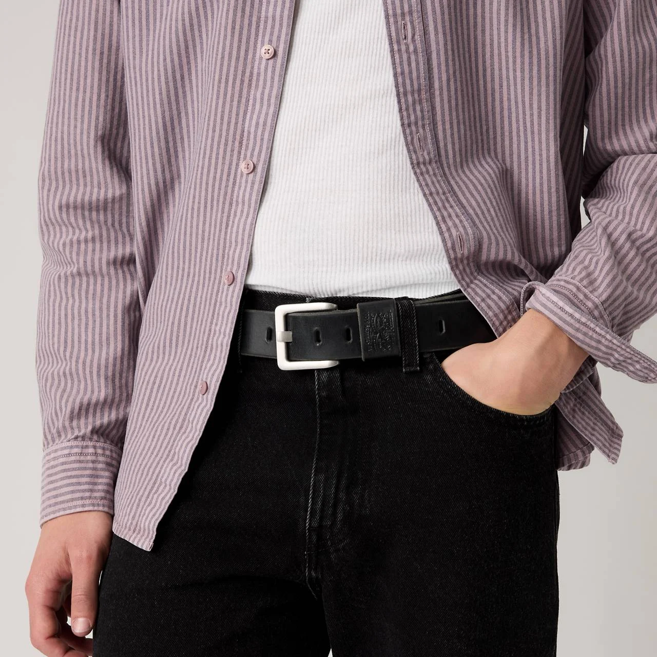 ARLO WIDE PRONG BELT - 1