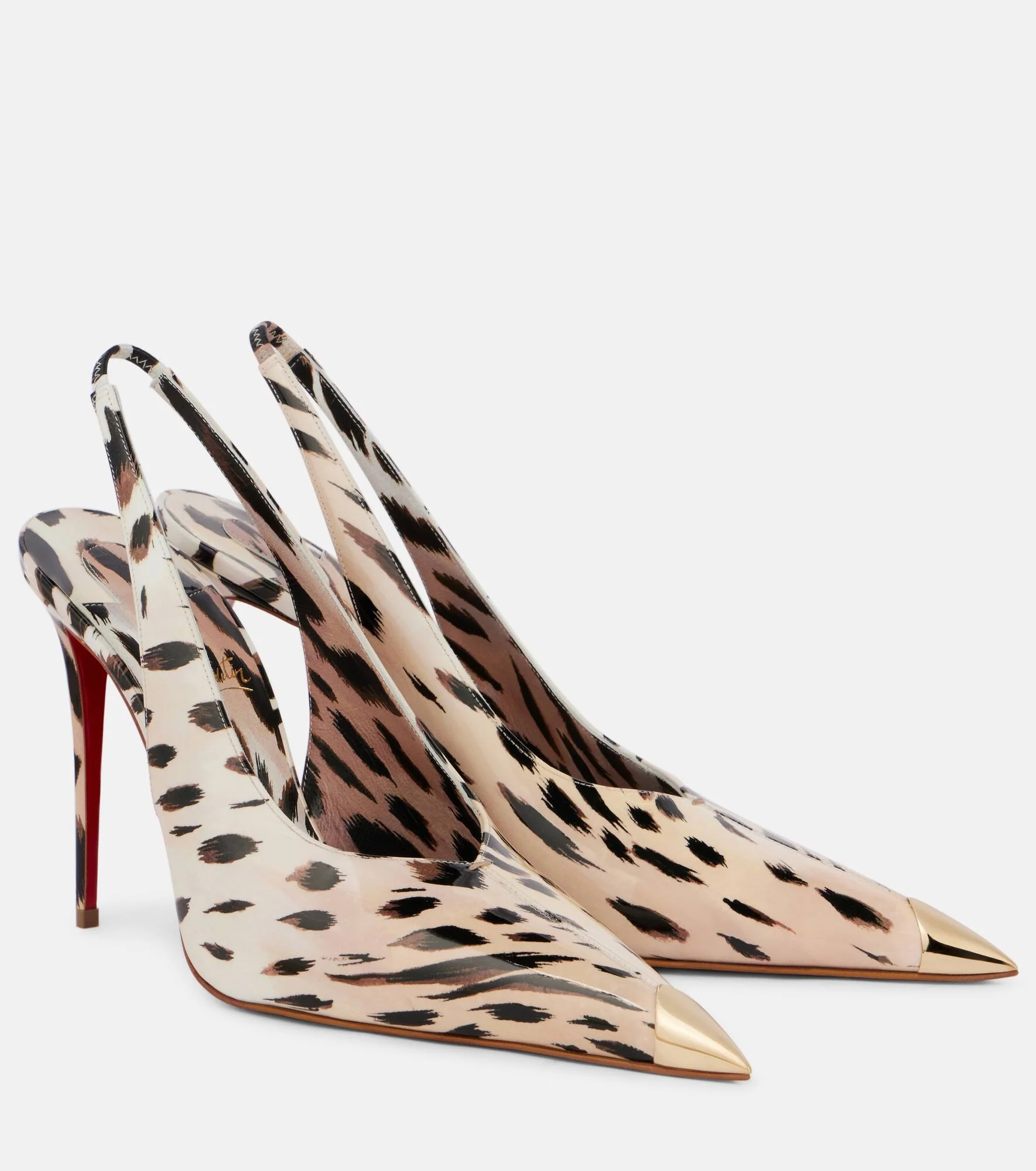 Katissima patent leather slingback pumps - 1