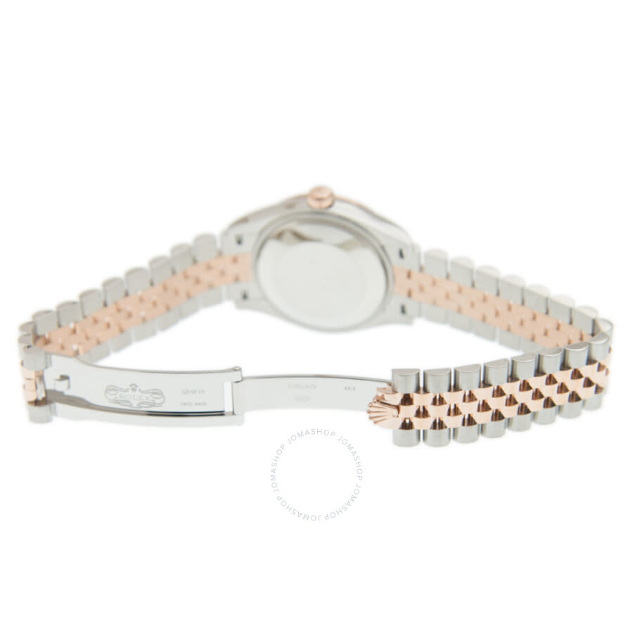 Rolex Datejust 31 Mother of Pearl Diamond Dial Automatic Ladies Steel and 18kt Everose Gold Jubilee  - 6