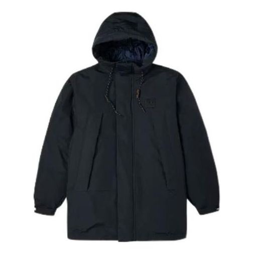 Converse Premium Mid Down Hooded Jacket 'Black' 10023775-A03 - 1
