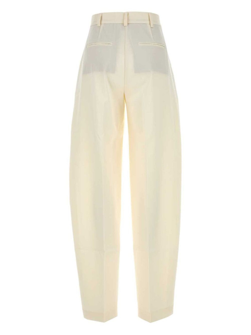 THE ANDAMANE Ivory gabardine pant outlook