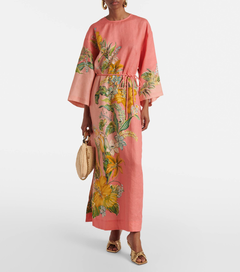 ALÉMAIS Anika floral maxi dress outlook