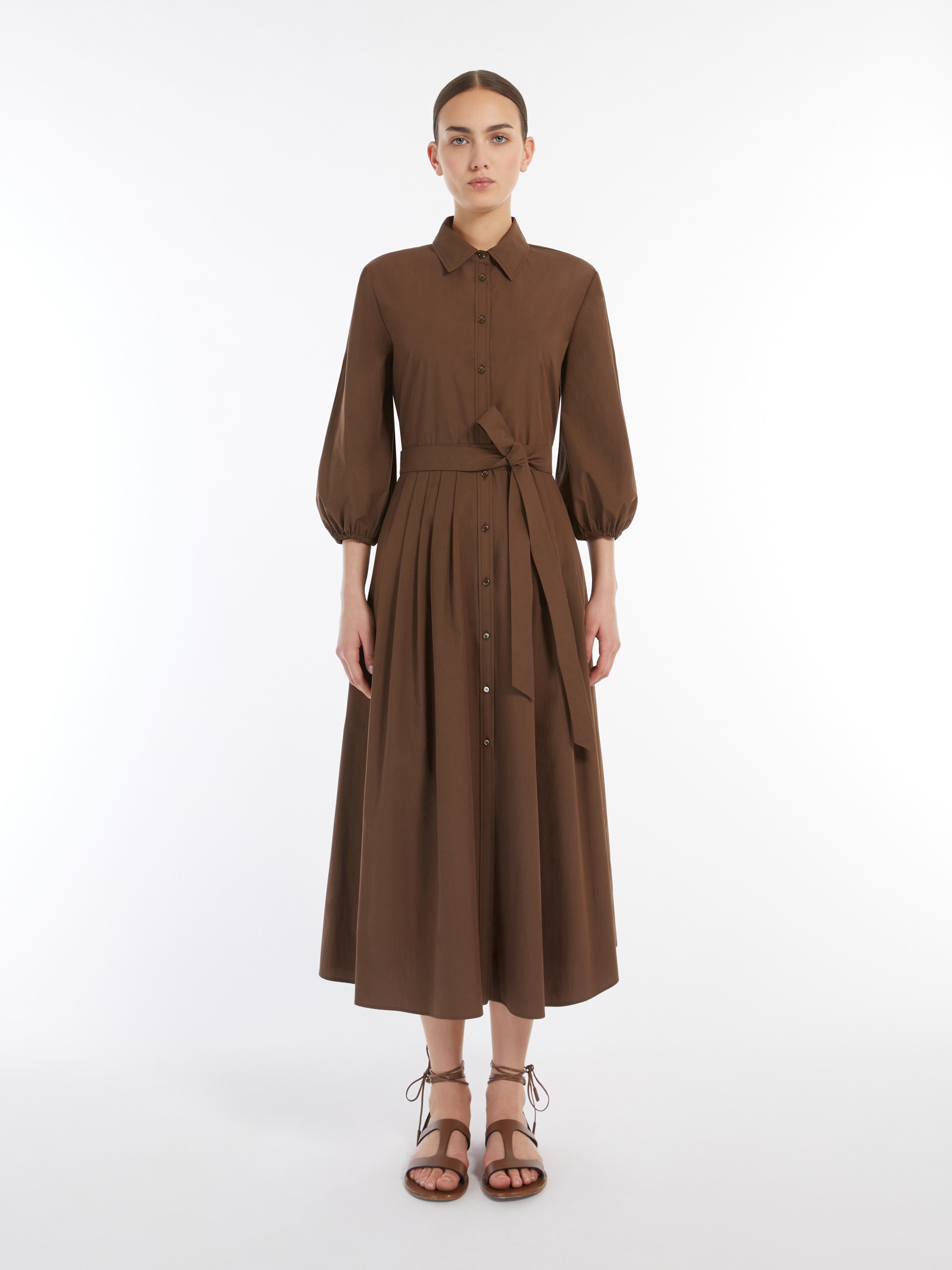 Weekend Max Mara◆KENTIA◆コットンシャツドレス WEEKEND Max Mara KENTIA Cotton shirt dress | REVERSIBLE