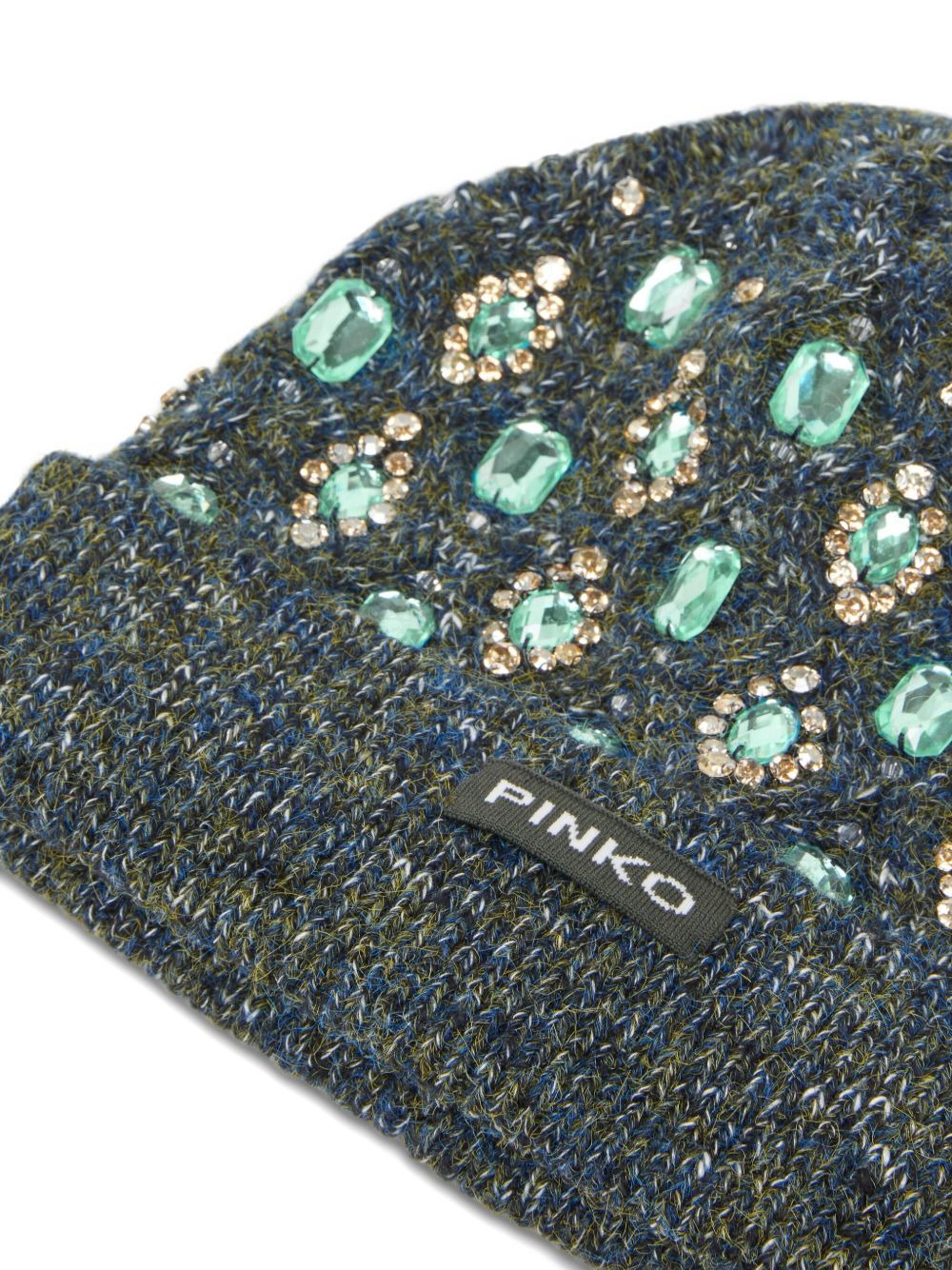 jewel-embellished beanie - 3