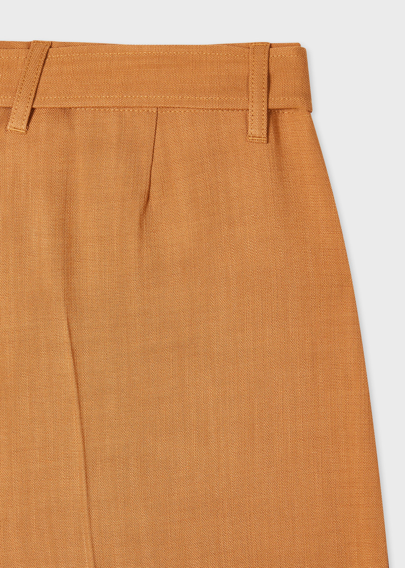 Women's Tan Textured Suit 6