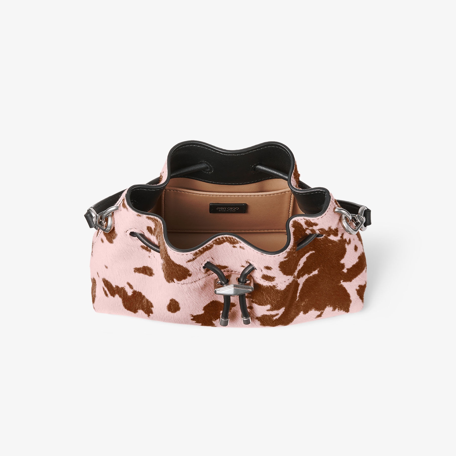 Bon Bon Bucket East-West S
Rose Cow Print Handbag - 5