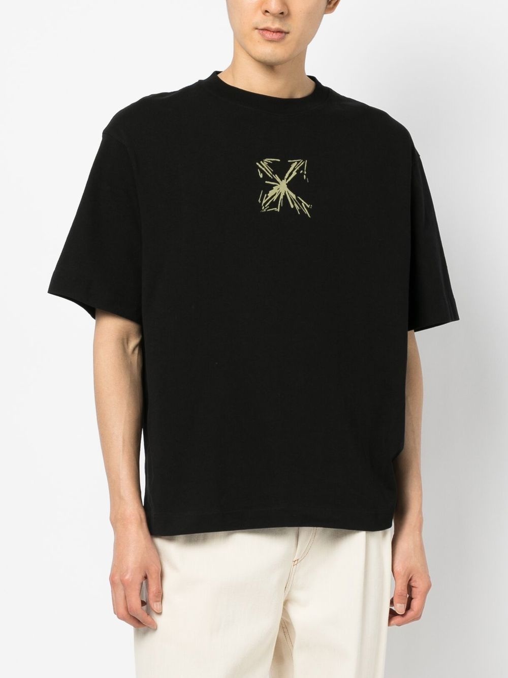 Arrows-motif T-shirt - 3
