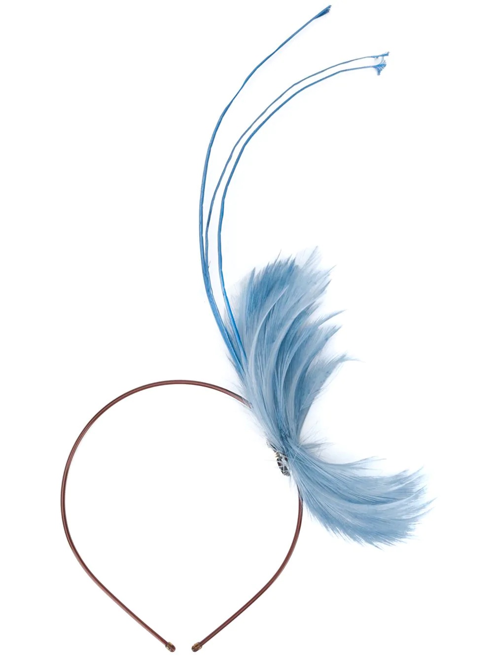 feather-detail headband - 1