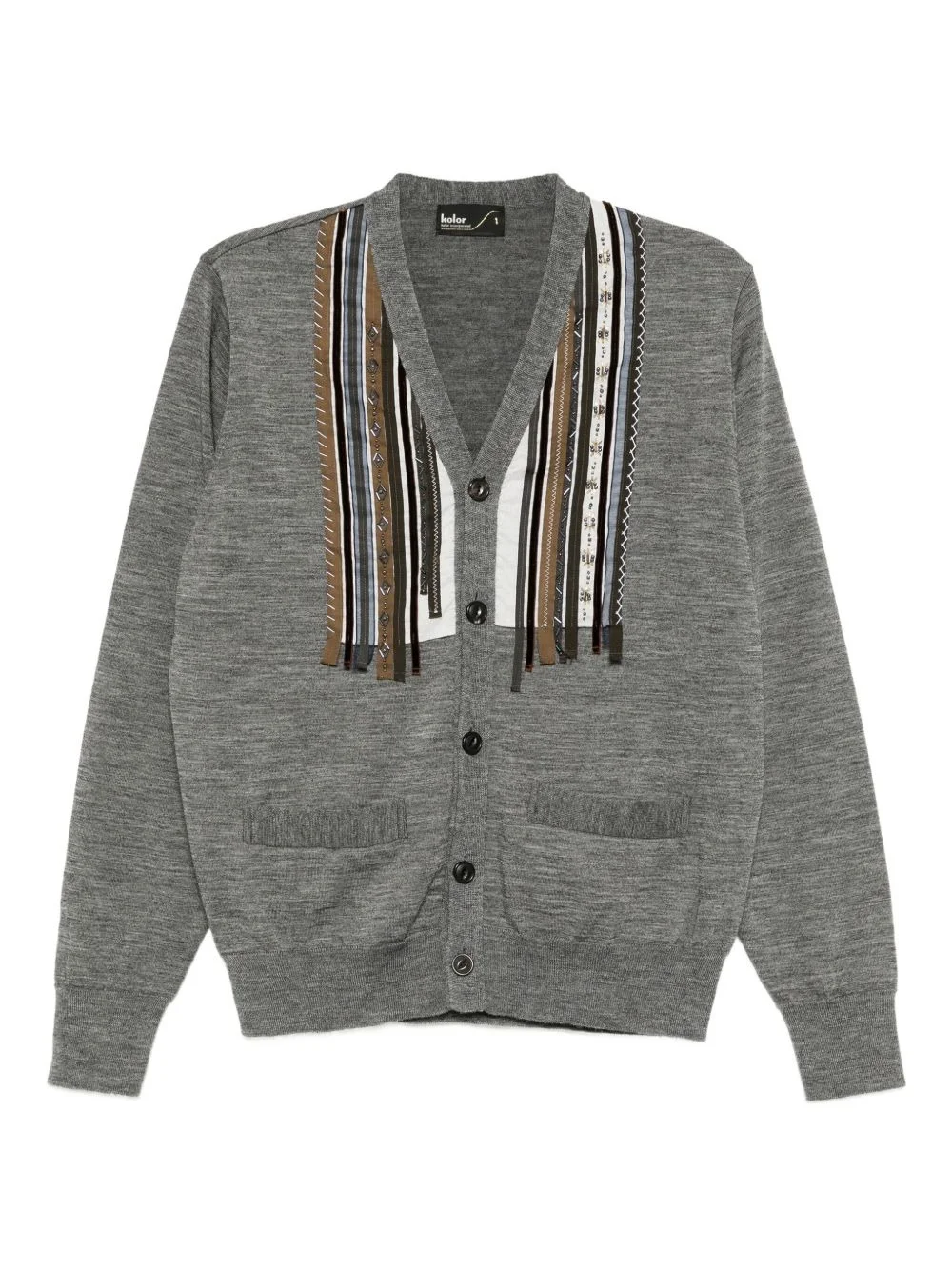striped cardigan - 1