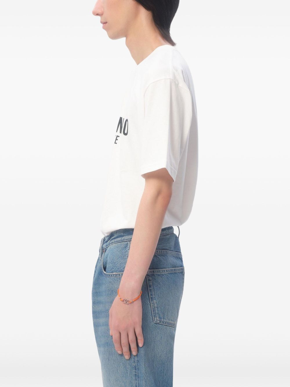 Chez Valentino-print T-shirt - 5