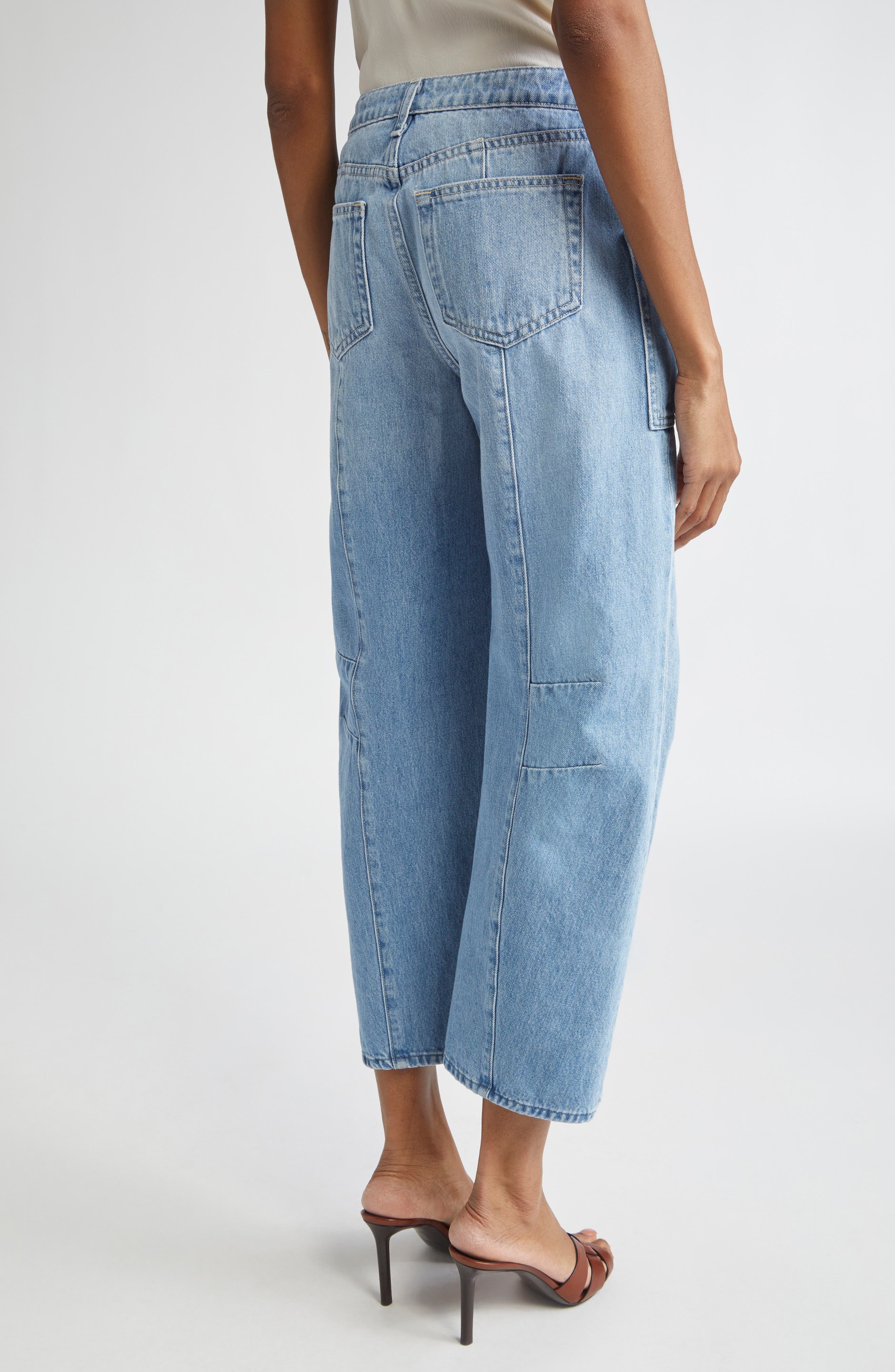L'AGENCE Cody High Waist Rodeo Jeans in Cristo at Nordstrom - 3