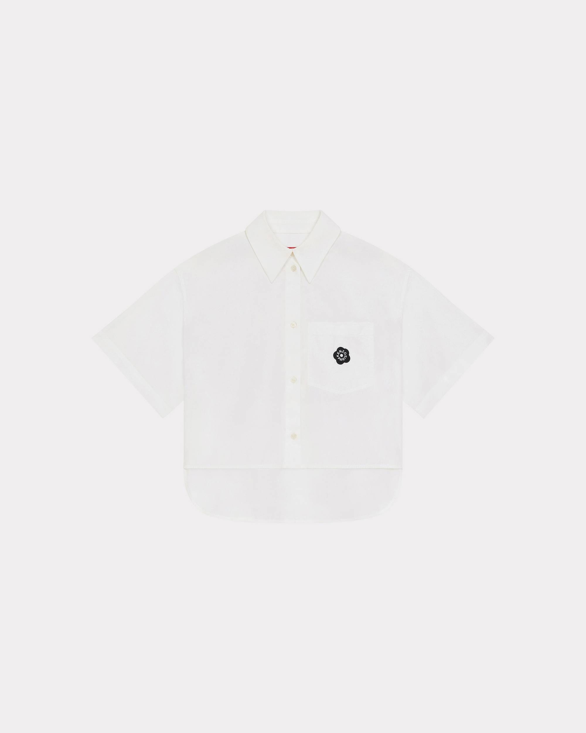 'Boke 2.0' cropped shirt - 1