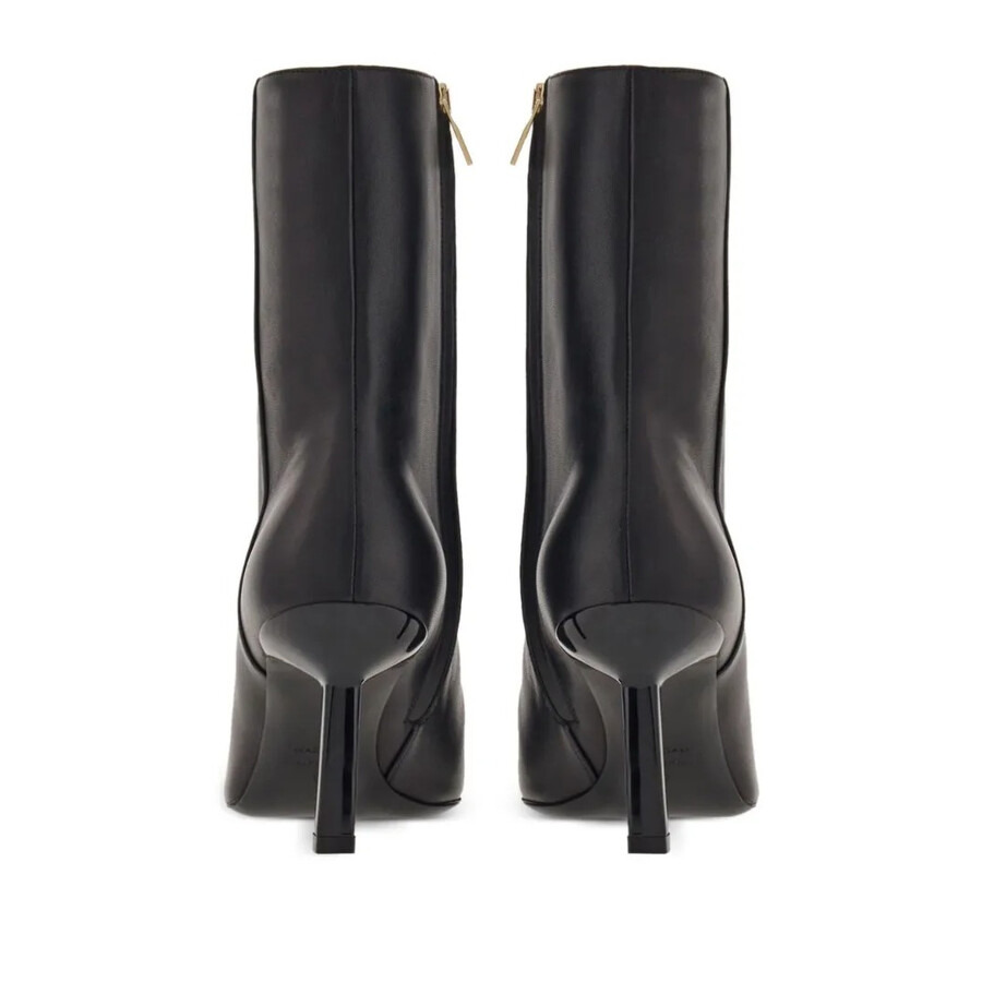 Ferragamo Amelia 70 Leather Ankle Boots - 3