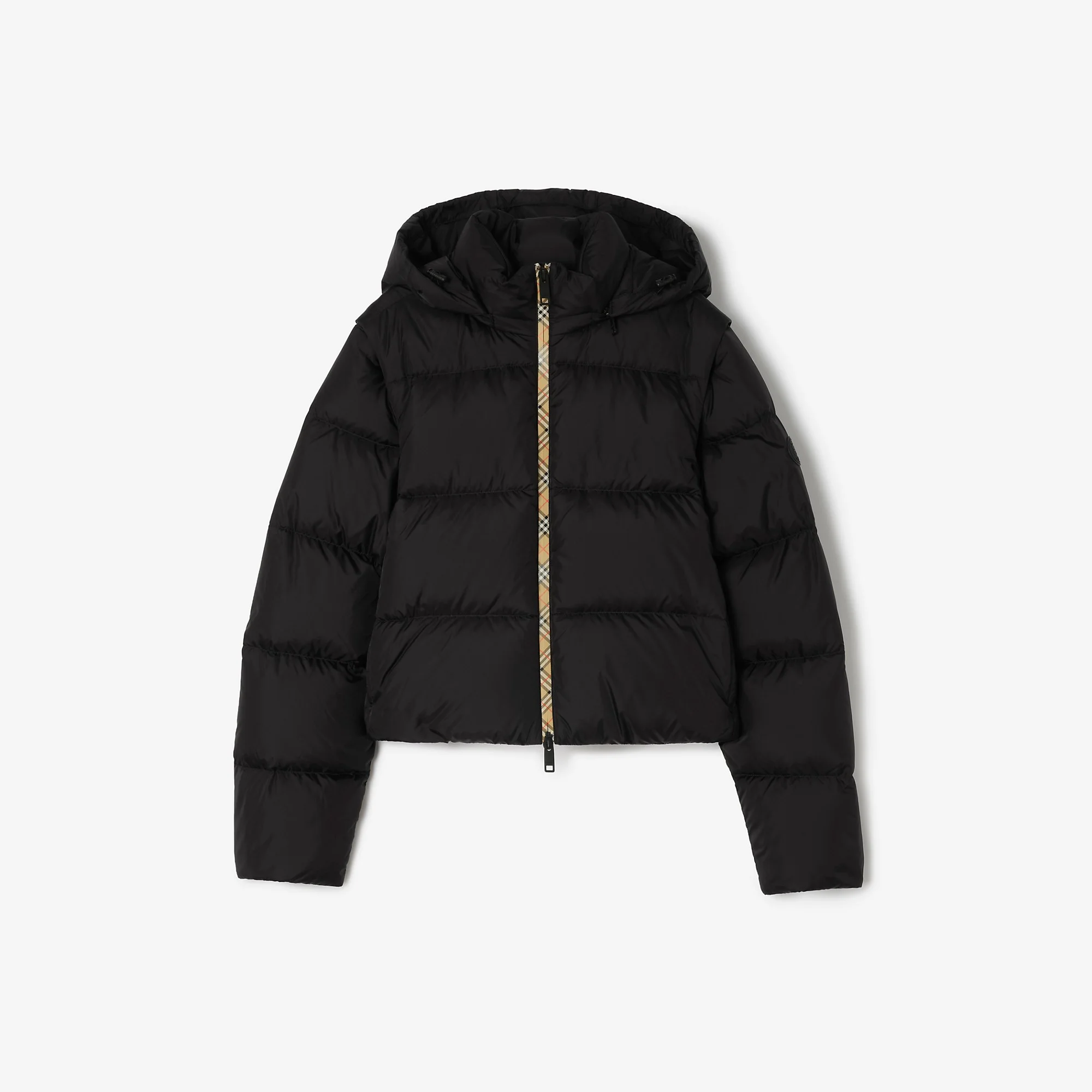 Detachable Sleeve Nylon Langdale Puffer Jacket - 1