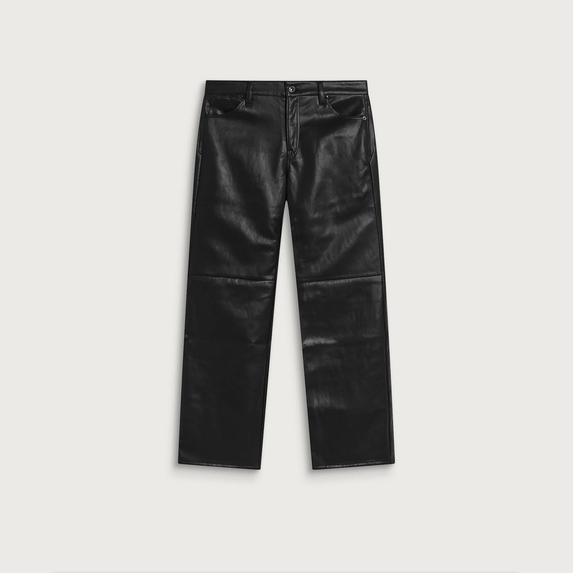 Good American Better Than Leather Low Rise Flare - 1