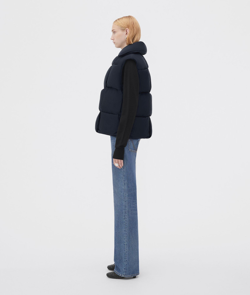 Padded Nylon Intreccio Gilet 2