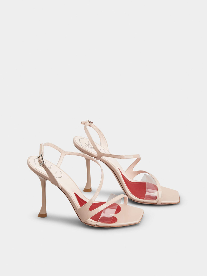 Roger Vivier I Love Vivier Sandals in PVC and Patent Leather outlook