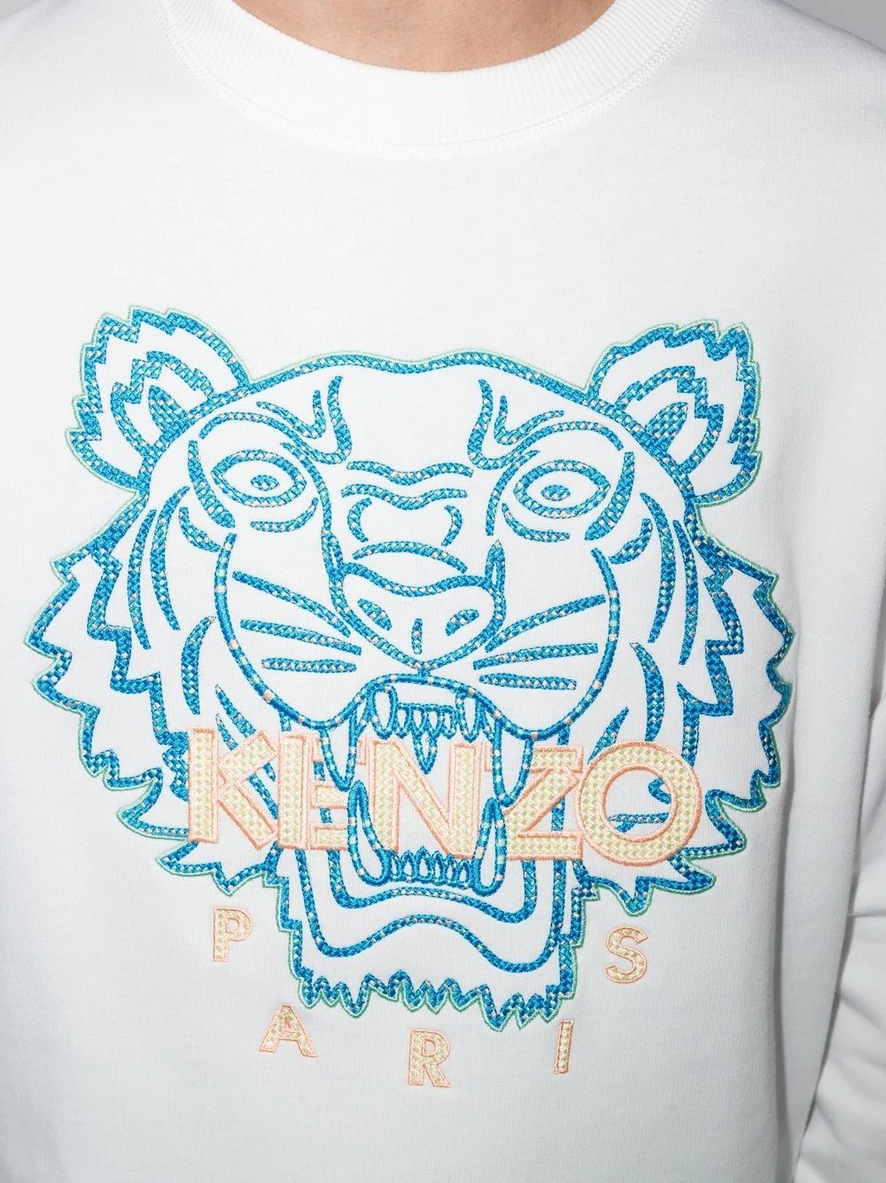 Tiger-embroidered sweatshirt - 4