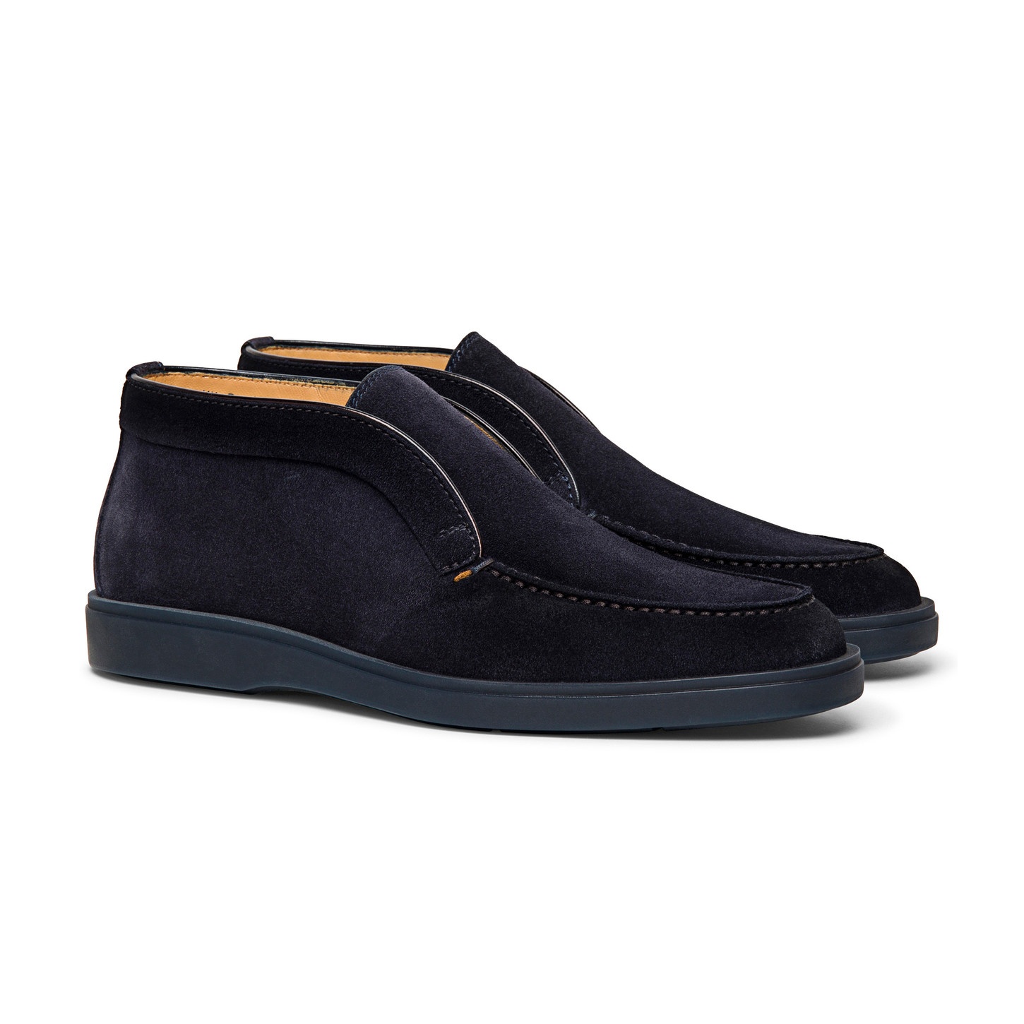Men’s blue suede desert boot - 2