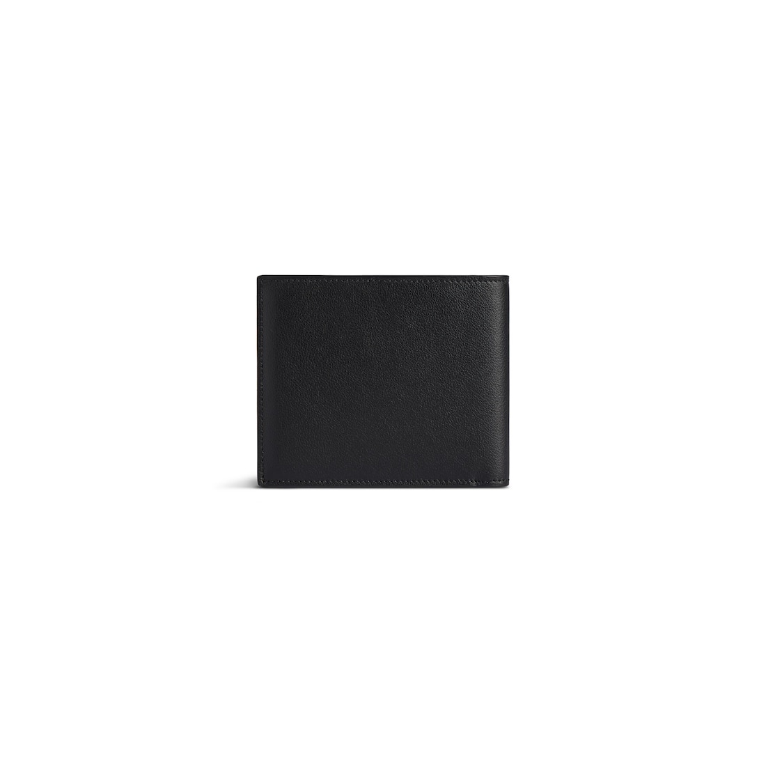 Men's Credit Square Folded Wallet  in Black - 2