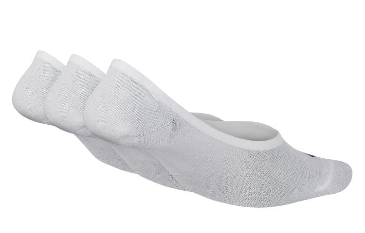 (WMNS) Nike Everyday Lightweight training invisible socks 'White' SX4863-101 - 2