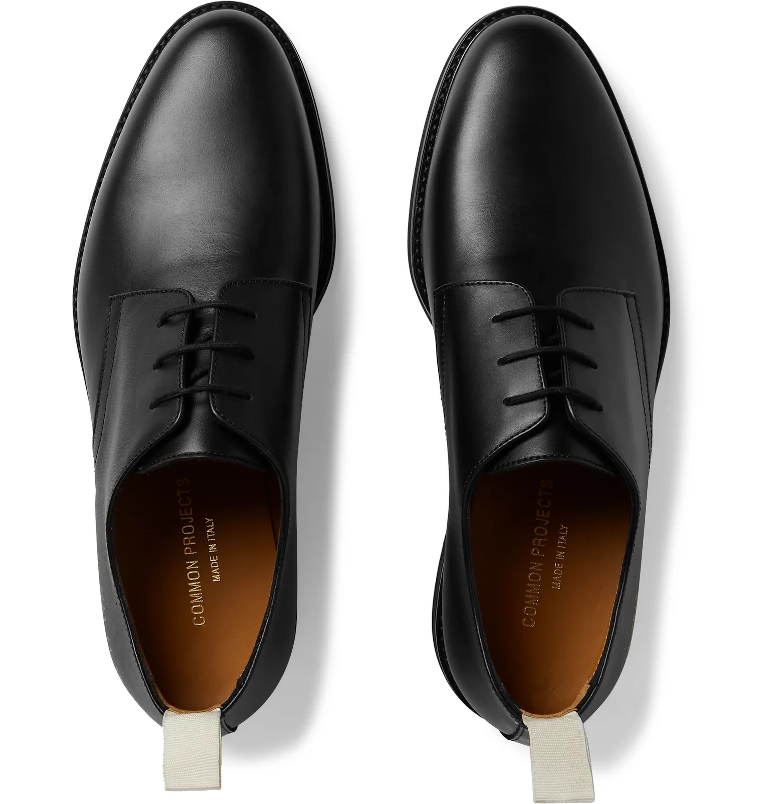 Leather Derby Shoes - 8