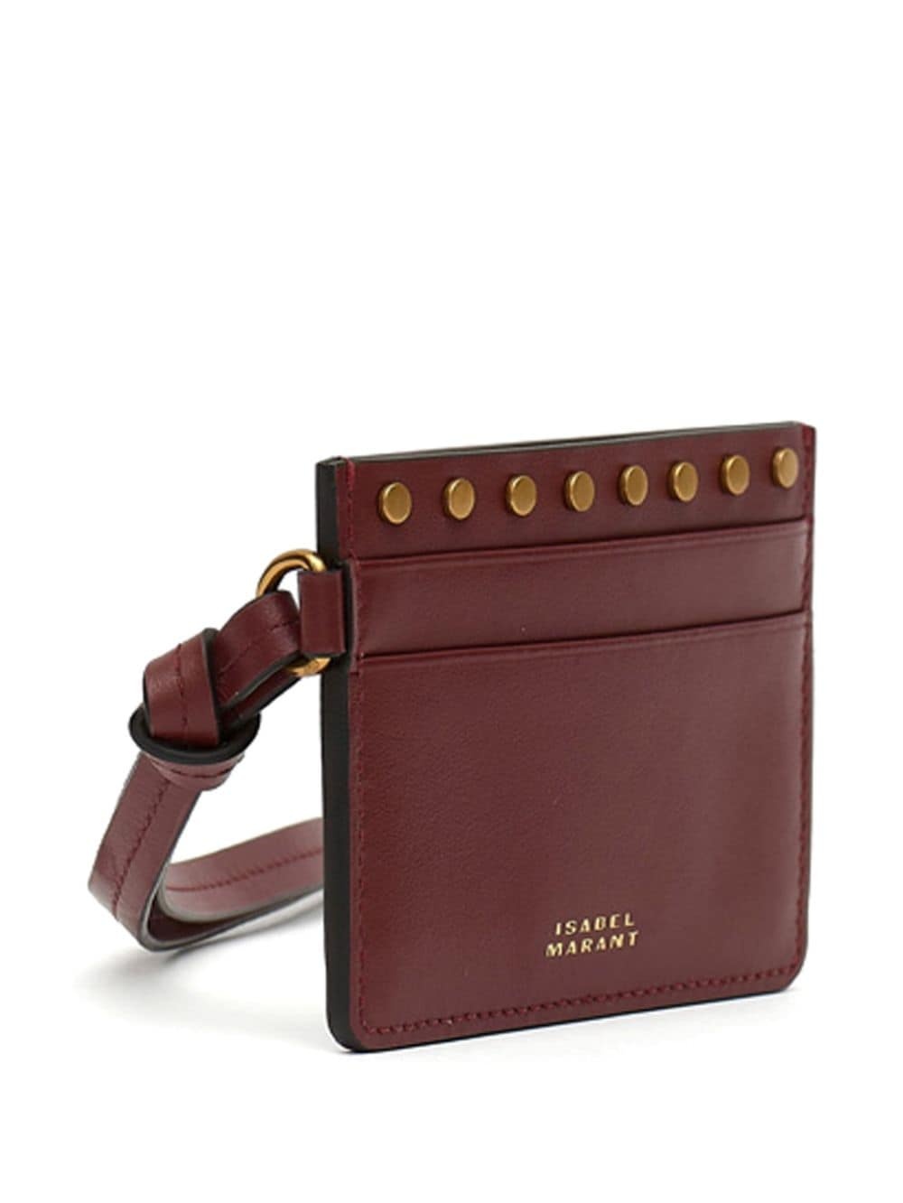 stud-embellished cardholder - 3