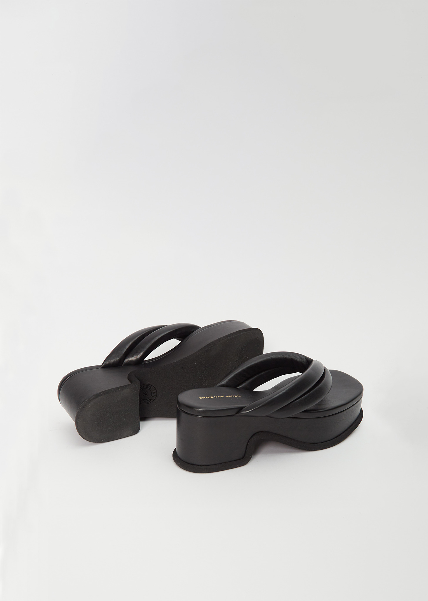 Leather Platform Sandal - 3