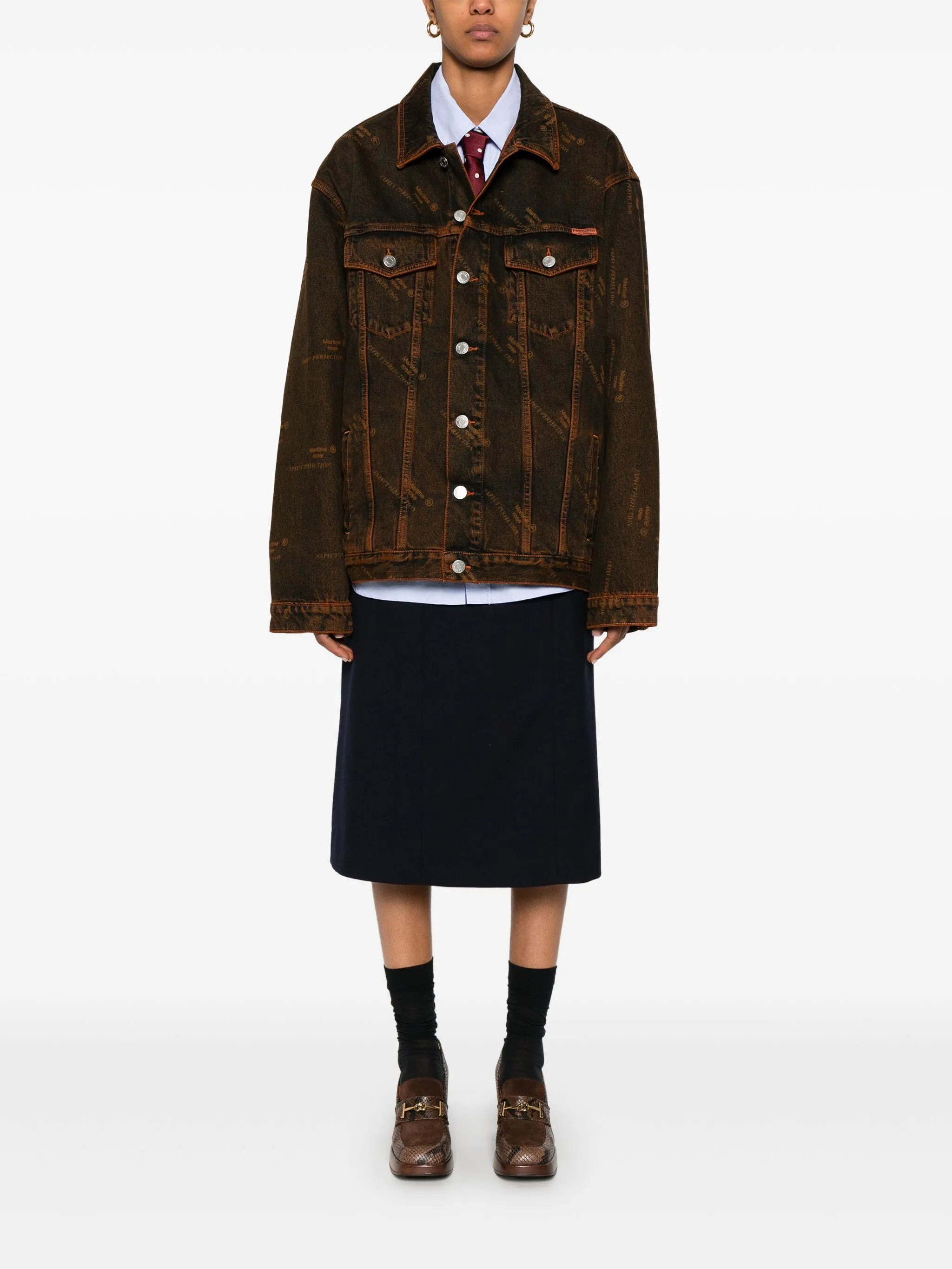 Oversized denim jacket - 3