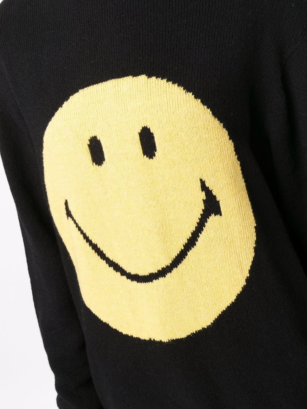 smiley knitted jumper - 5