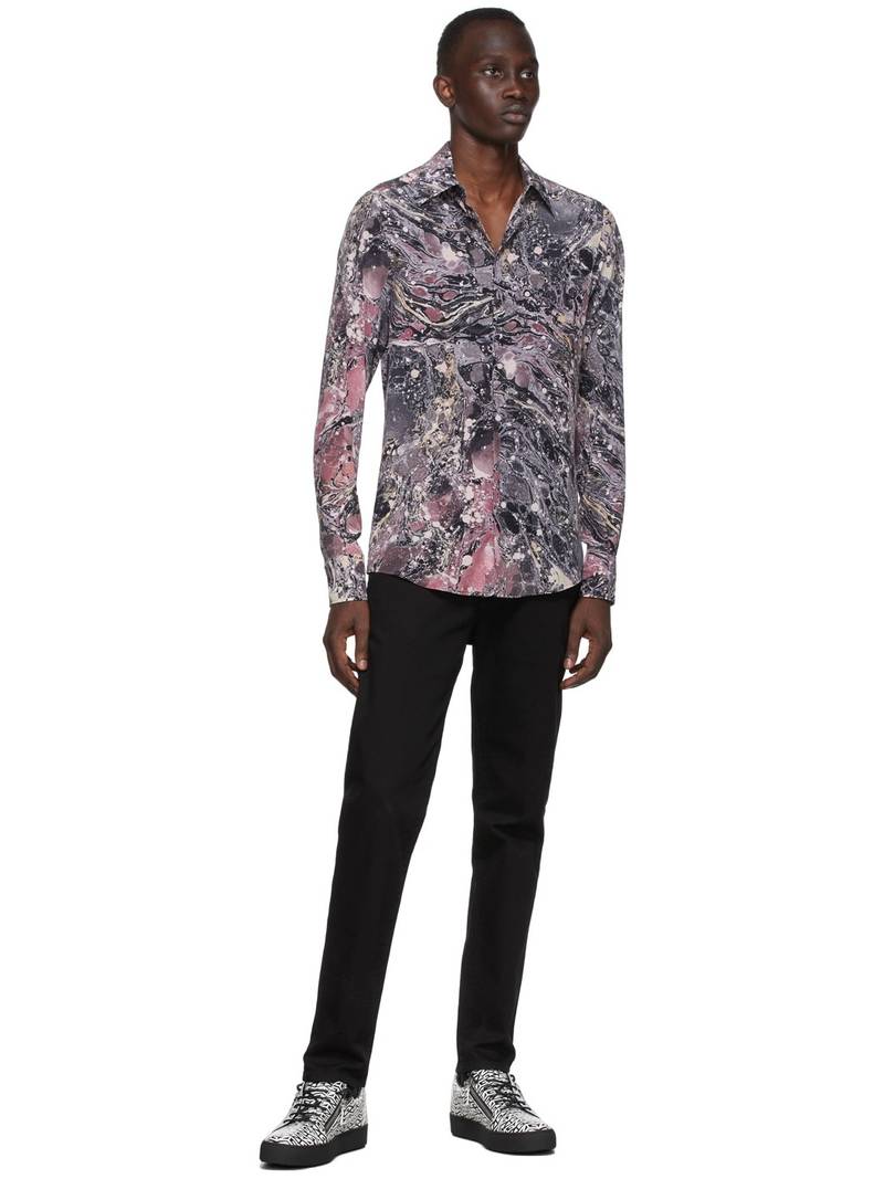 Giuseppe Zanotti Black & White May London Sneakers outlook