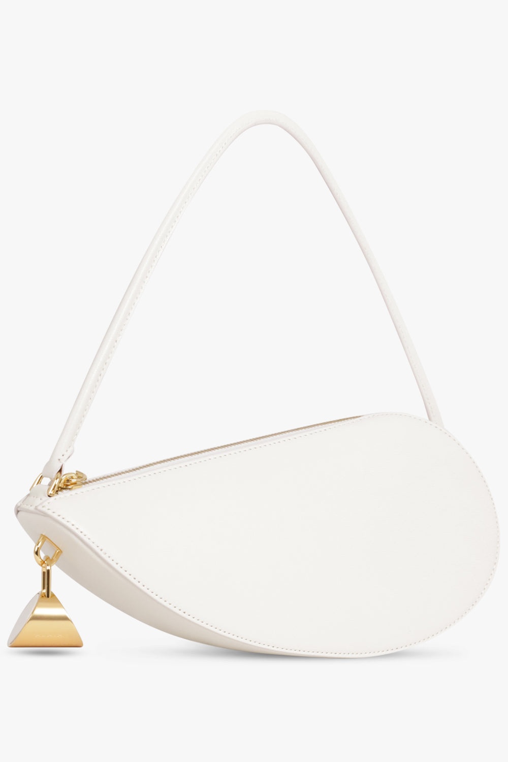 LE DEMI COEUR HALF HEART SHOULDER BAG | IVORY - 2