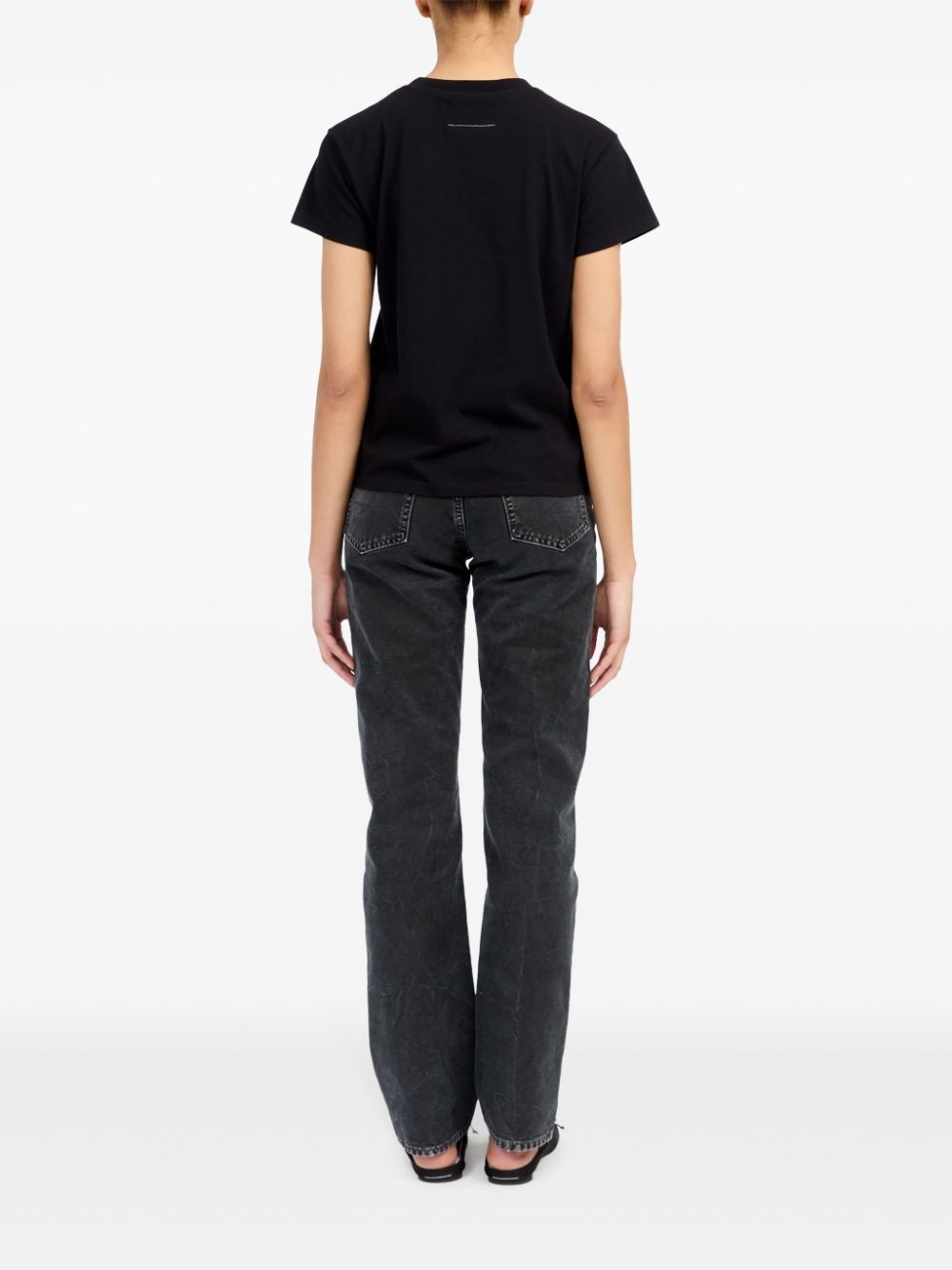 round neck T-shirt - 4