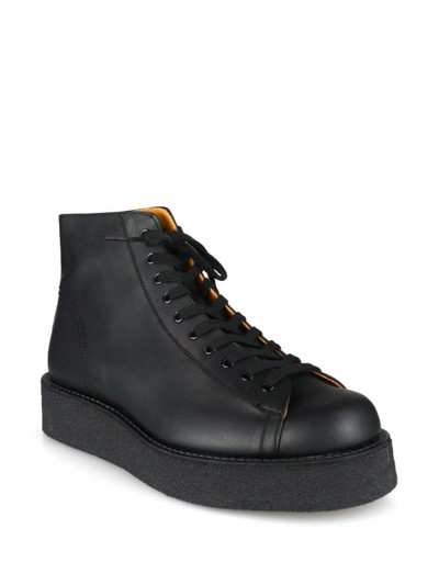 Yohji Yamamoto Demi leather boots outlook