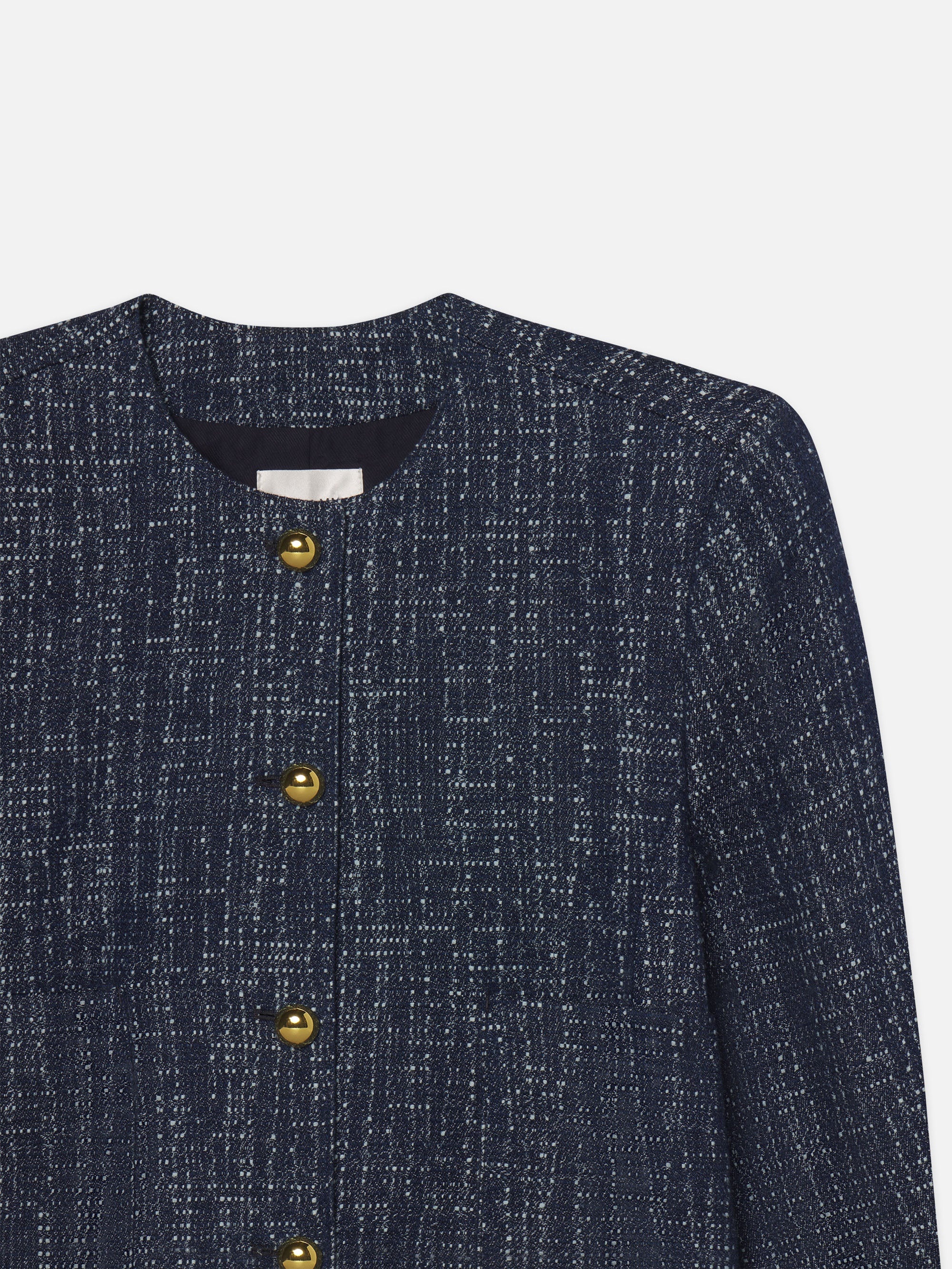 The Tweed Jacket in Indigo - 2