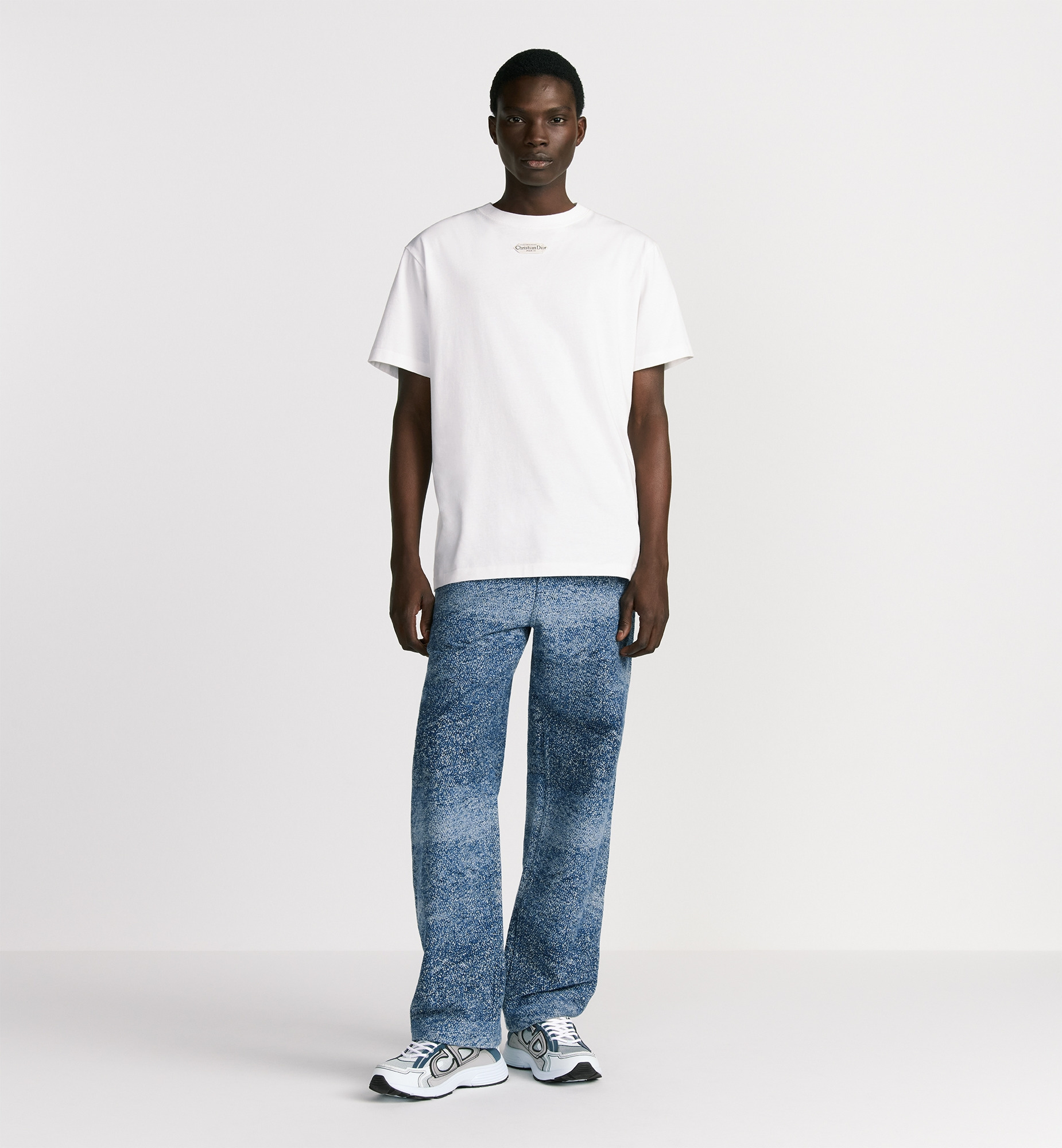 T-Shirt with Christian Dior Paris Tag, Relaxed Fit - 3