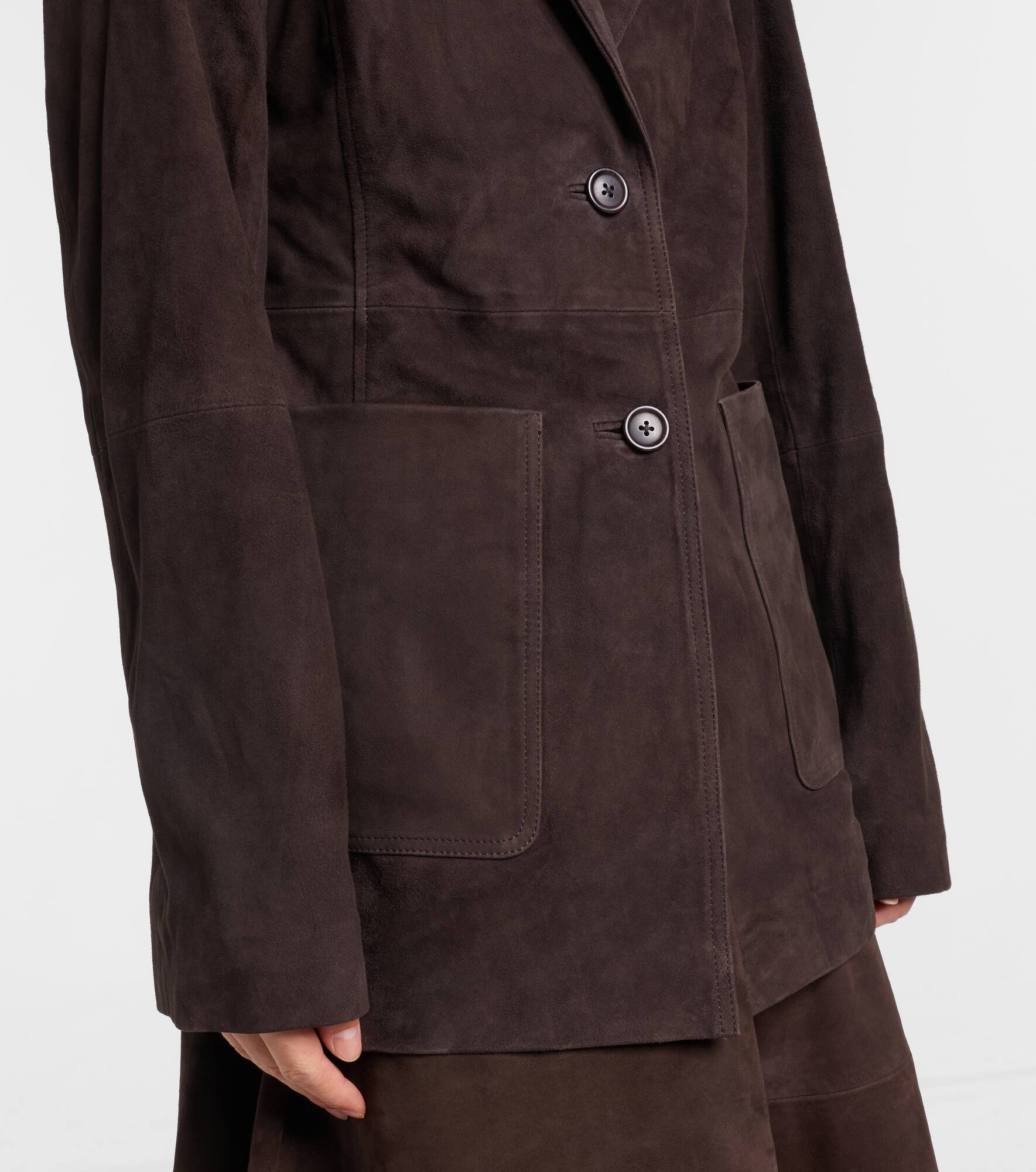 Suede blazer - 5