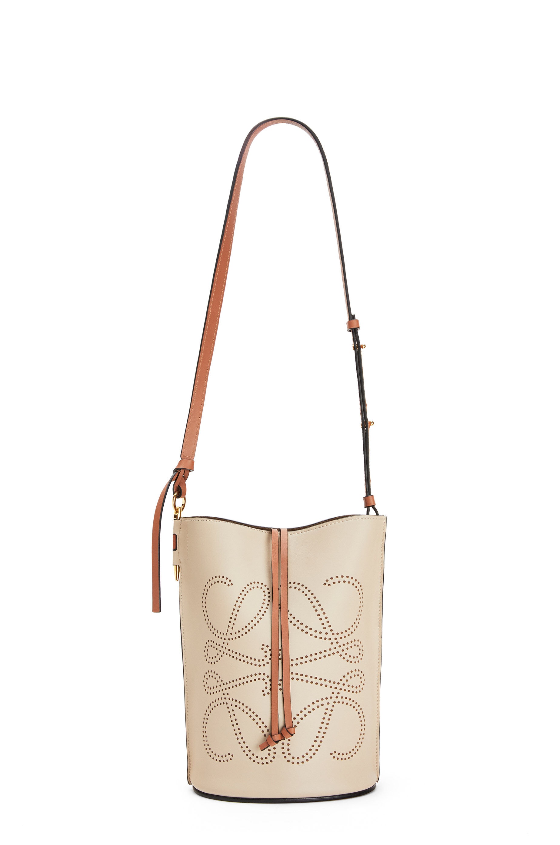 Anagram Gate Bucket bag in natural calfskin - 3