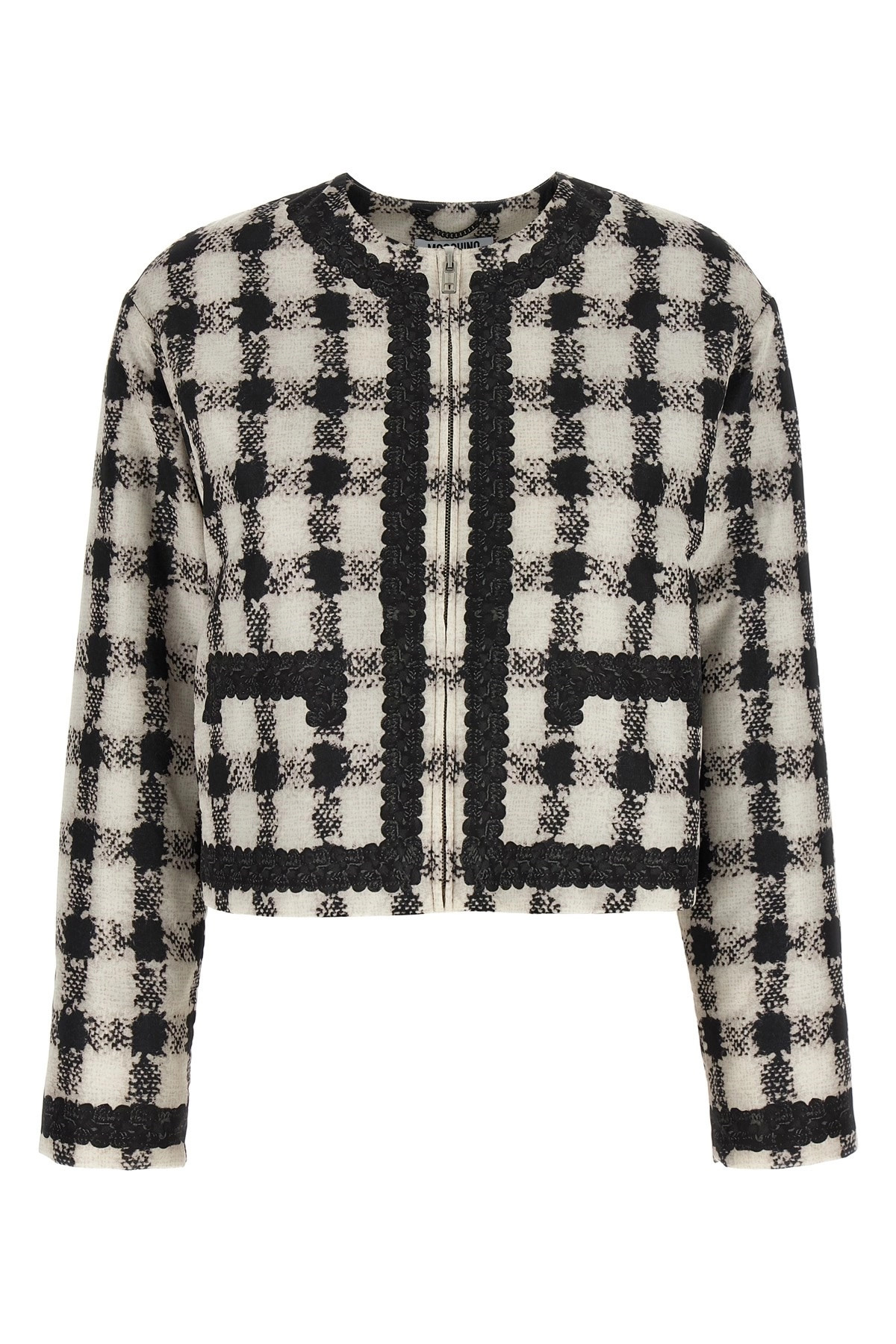 'Texture' print jacket - 1