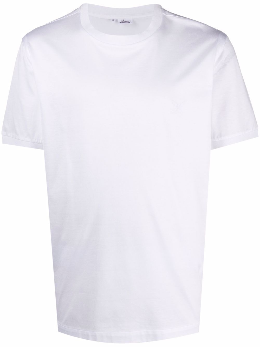 round-neck cotton T-shirt - 1